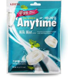 Карамель Anytime Milk Mint 74 грамма