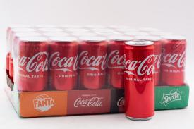 Напиток газированный безалкогольный Coca-cola 330 мл ж/б