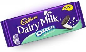 Шоколад Cadbury Dairy Milk Oreo Mint Flavour 120 грамм