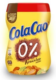 Какао напиток быстрорастворимый обезжиренный Cola Cao 300 грамм