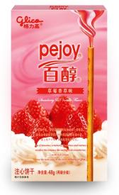 Палочки Pejoy со вкусом клубники и сливок 48 грамм