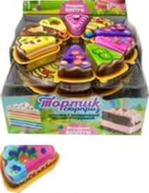 Печенье с шоколадной пастой и игрушкой "Тортик-Сюрприз" 10 грамм