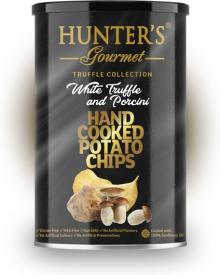 Чипсы Hunter`s Gourmet Белый трюфель и Белые грибы 150 гр
