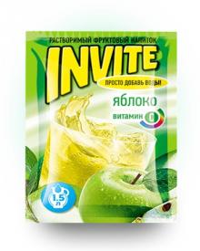 Растворимый напиток Invite Яблоко 9 грамм